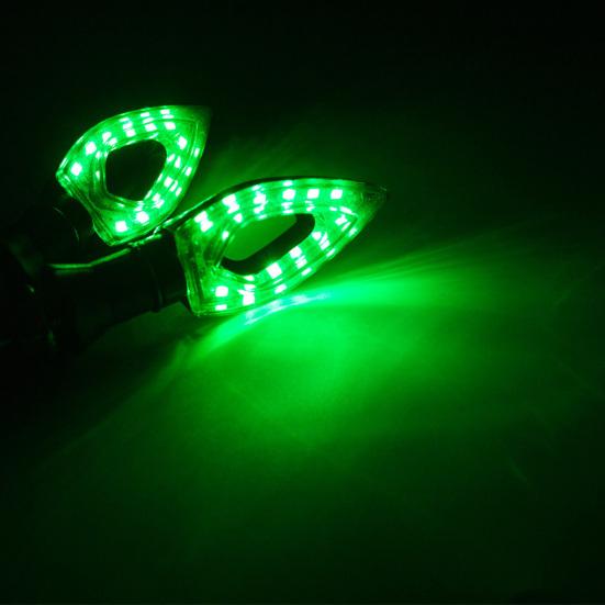 Светодиодный сигнальный светильник в форме сердца, модификация хорошей яркости, угловые фонари мотоцикла, деталь мотоцикла