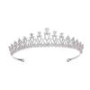 Korean Hair Accessories Bridal Zircon Jewelry Crown Flower Shape Diamond Tiara Hair Accessories Wedding Dress Accessories