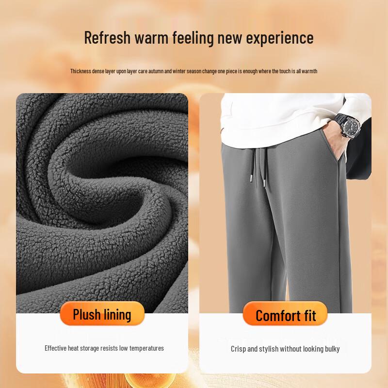 Мужские зимние джоггеры на флисовой подкладке от VANCL