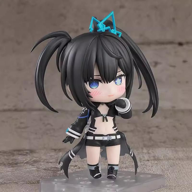 Очаровательный Чиби Нендороид 2155 Black Rock Shooter Алисия Модель Фигурки Экшн ПВХ 10см