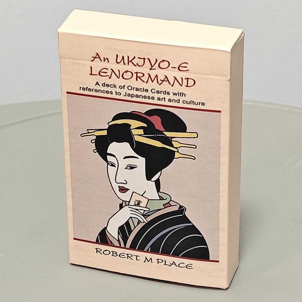 Укиё-э Ленорман 36 шт. Оракул карты 9*6 см на основе плавающего мира стиль японской гравюры на дереве и живописи