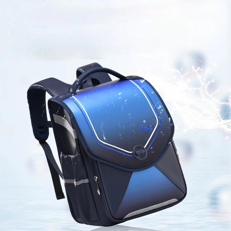 Водонепроницаемые детские школьные сумки для мальчиков и девочек, детская сумка для книг, ортопедические школьные рюкзаки, детская сумка-ранец для начальной школы, школьная сумка