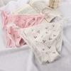 Cartoon Cherry Bow Animation Cotton Lolita Underwear Women's Panties Bandage Lingerie Briefs