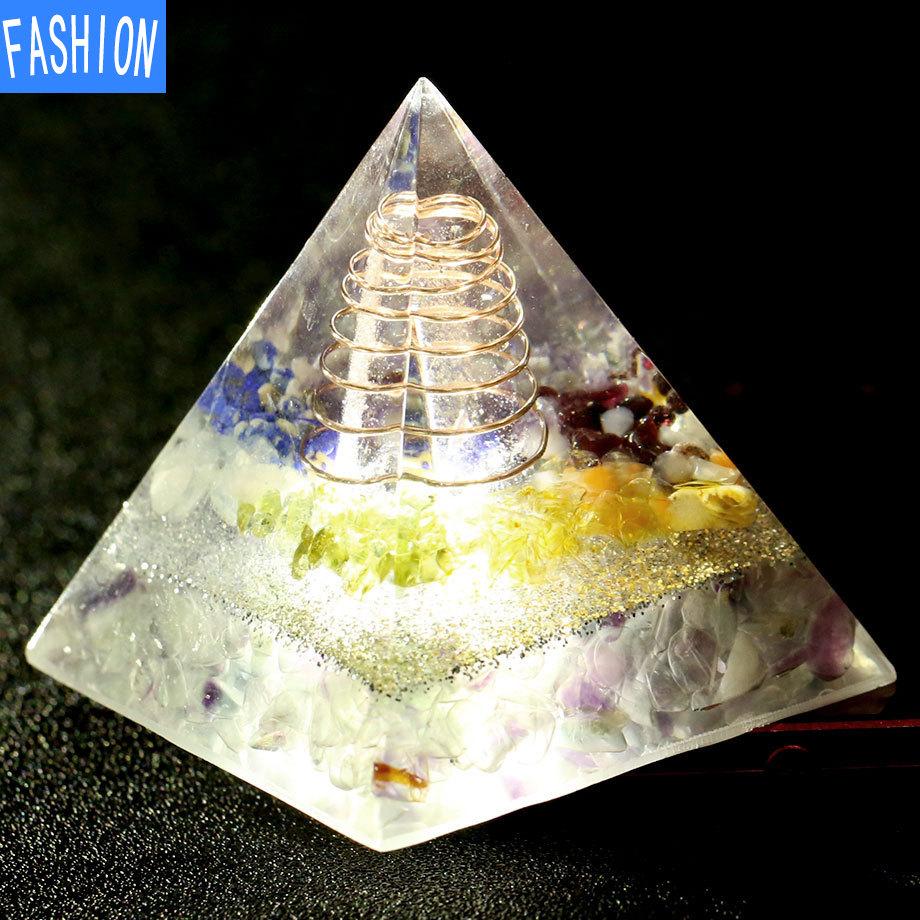 Клейкая смола, кристалл, гравий, камень, спиральная пирамида, маятник, европейский и американский орнамент, орнамент Евгении башни