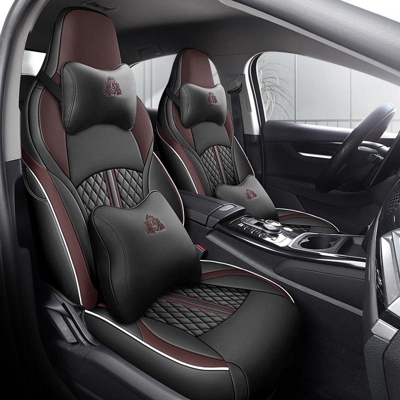 Кожаный чехол на сиденье BYD Qin PLUS/Destroyer 05 на все сезоны