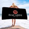Микрофибровое пляжное полотенце Bacardis Beer, впитывающее, быстросохнущее, мягкое, для йоги, плавания, курорта, альпинизма