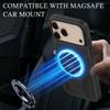 Замшевая Кожа Для Магнитного Чехла MagSafe Для iPhone 17 Air 16 15 14 13 12 11 Pro Max Беспроводная Зарядка Матовое Покрытие Защитная Крышка