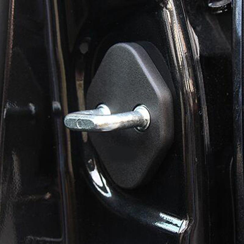 Car Styling Door Lock Latches Striker Cover Frame Trim For Honda CRV CR-V 2024 Auto Interior Accessories