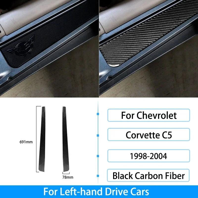 For Chevrolet Corvette C5 1998-2004 Soft Carbon Fiber Kits Full Center Console Dashboard Panel Interior Trim Sticker Accessories