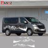 4 шт. наклейки на двери автомобиля для Renault Trafic 2 3 MK3 MK2 Camper Van аксессуары для тюнинга виниловая пленка крышка капота графические наклейки на двигатель