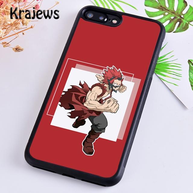 Чехол для телефона Krajews kirishima eijirou My Hero Academia для iPhone 14 5 6s 7 8 plus X XR XS 11 12 13 pro max Samsung S21 S22 ultra