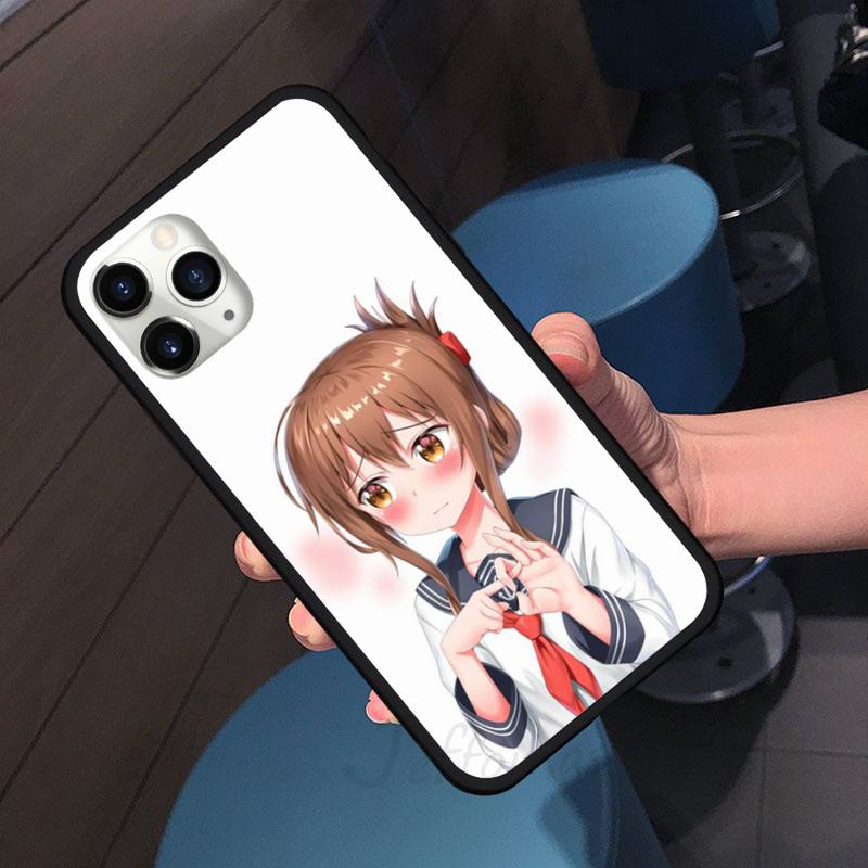 Hentai Harajuku Anime Girl Phone Case Cover Coque Fundas Capa for iPhone 11 12 Pro XS MAX 8 7 6 6S Plus X 5S SE 2020 XR