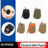 Tactical Edc Pouch Molle Wallet Bag Portable Key Coin Purse Waist Fanny Pack Outdoor Camping Earphone Bag Mini Key Holder Pouch