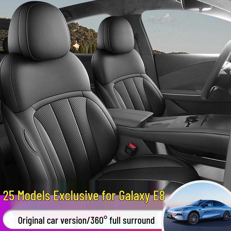 Geely Galaxy E8 25 Models Leather Car Seat Cushion - All-Season Full Surround Cover