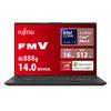 Fujitsu FMV LIFEBOOK Made In Japan Office Face Windows Core Ultra 16GB 512GB UH WU4/J3 Laptop, (MS 2024, Recognition, 11, 14.0-inch, 5, RAM, SSD)