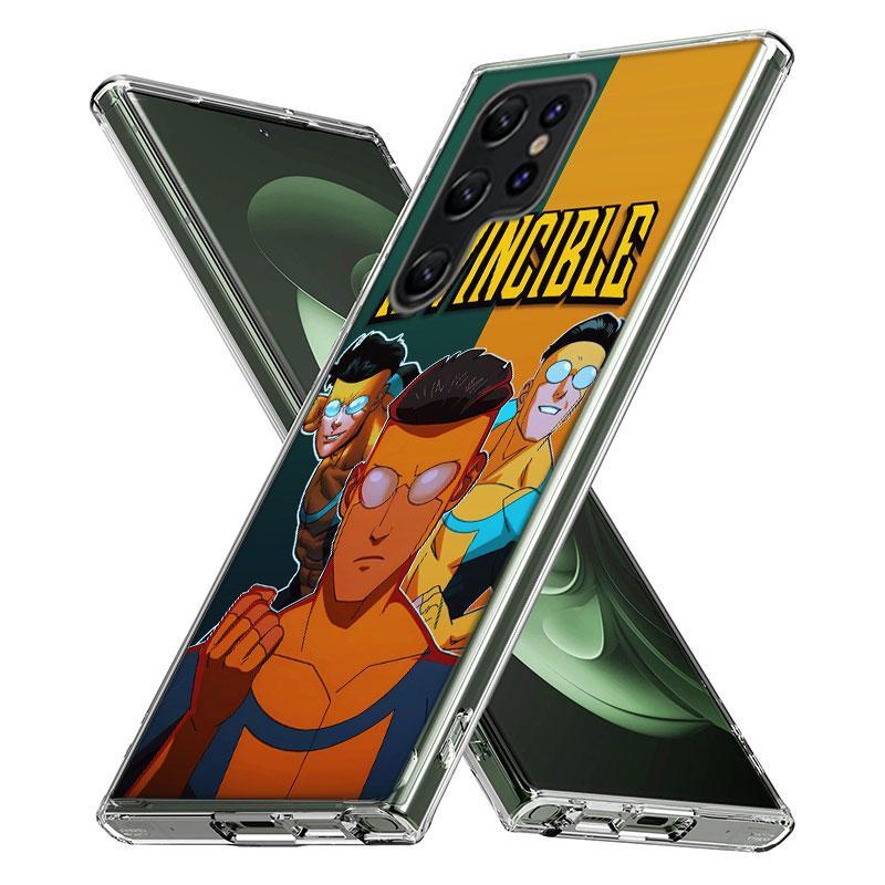 Мультяшный непробиваемый чехол Capa для телефона Samsung S26 Ultra S25 Edge Galaxy S23 S21 S20 S24 FE S22 S10 Plus Прозрачный корпус из ТПУ C