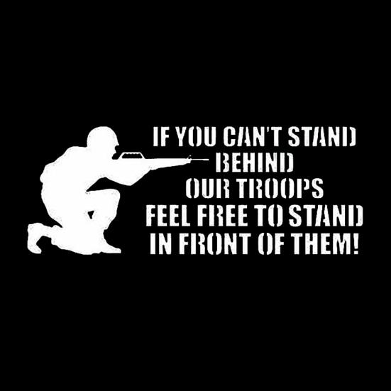 Soldier English Sentence Funny Car Vehicle Body Window Decor Decals Sticker