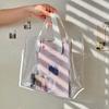 Сумки Сумки для хранения Свадебные подарочные сумки ПВХ Прозрачные сумки Сумки-тоут Женские косметички