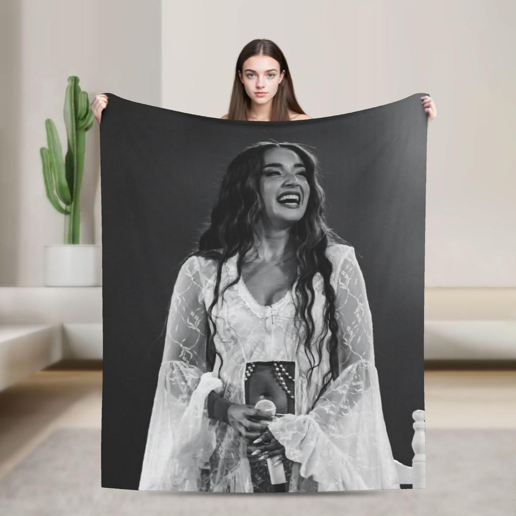 L-Lolas I-Indigos Spanish Blanket Camping Flannel Bedding Throws For Couch Bed Soft Warm Quality Bedspread Gift Idea