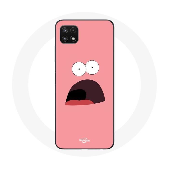 Чехол для Samsung Galaxy A22 5G Патрик Стар Губка Боб Квадратные Штаны Розовый