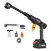 Cordless Pressure Washer Portable Washer Rechargeable Battery 6-in-1 Nozzle Handheld High Pressure Washer for Car