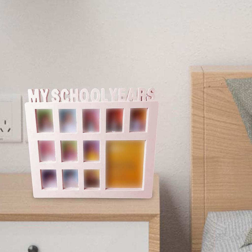 Hanging School Picture Frame from Kindergarten to Graduation Photo Frames Growing Memory