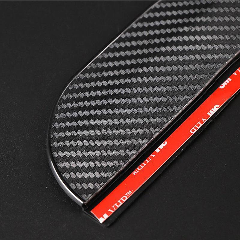 Универсальный дождевик и солнцезащитный козырек из углеродного волокна - Аэродинамичный дизайн, Простая установка, 2 шт.