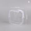 1Pc Clear Makeup Bag Fashion Transparent Travel Portable Mini Wash Storage Bags Women Zipper Organizer Cosmetic Bag