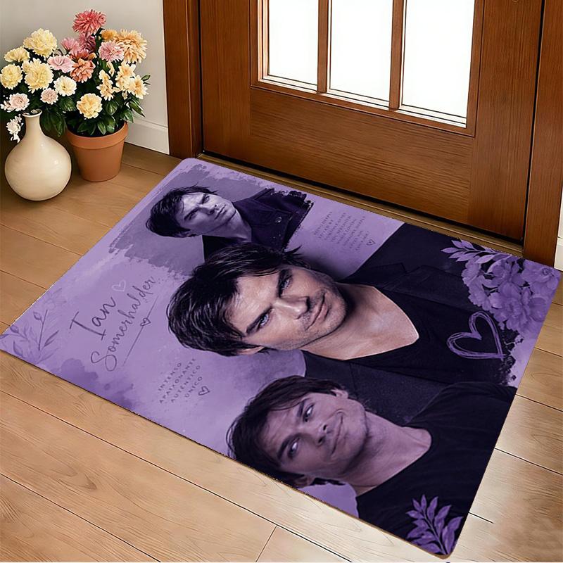 Ian Somerhalder Living Room Nonslip Area Rug Soft Carpet For Bedroom Game Playroom Sofa Office Home Decor Doormat Christmas Gift C922104
