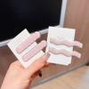 Простая волна овальная розовая бесшовная заколка для волос женская ацетатная заколка для челки заколка для волос заколка-уточка заколка для волос инструмент для укладки волос подарок