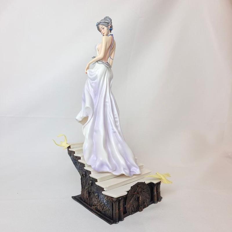 Bandai Серия Нож Призрака Ледяная Принцесса Хайцинь Дым Оглядывающаяся На Ручная Работа Аниме Красивые Девушки Ручная Работа Анимационная Модель