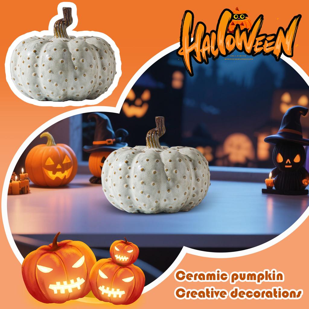 Керамическое украшение в виде тыквы, украшение для дома, отеля