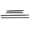 4Pcs Window Weatherstrip Side Door Outer Moulding Trim Sealing Belt For Nissan Frontier Navara D22 1994-2018 Crew cab 4door