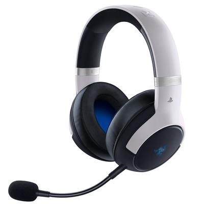 Официально лицензированная игровая гарнитура Razer Kaira Pro HyperSpeed для PlayStation 5, беспроводная, с вибрацией для более захватывающего игрового процесса
