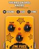 STRICH Jimi Fuzz Guitar Compact Electric Guitar Mini Classic and Gain True Bypass for Electric Orange Pedal, Fuzz, Sound, Volume, Tone, Controls,