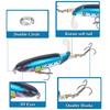 Whopper Popper Lure Pencil Propeller Bait Topwater FIshing Lure Blowups Baits Rotating Tail Fishing Tackle Crankbait Wobblers Hard Bait Lure Tractor