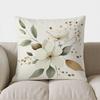 Домашний Декор Элегантный Лиственный Узор Наволочка с Узором Чехол для Подушки Подходит для Дивана Спальни Автомобиля Наволочка