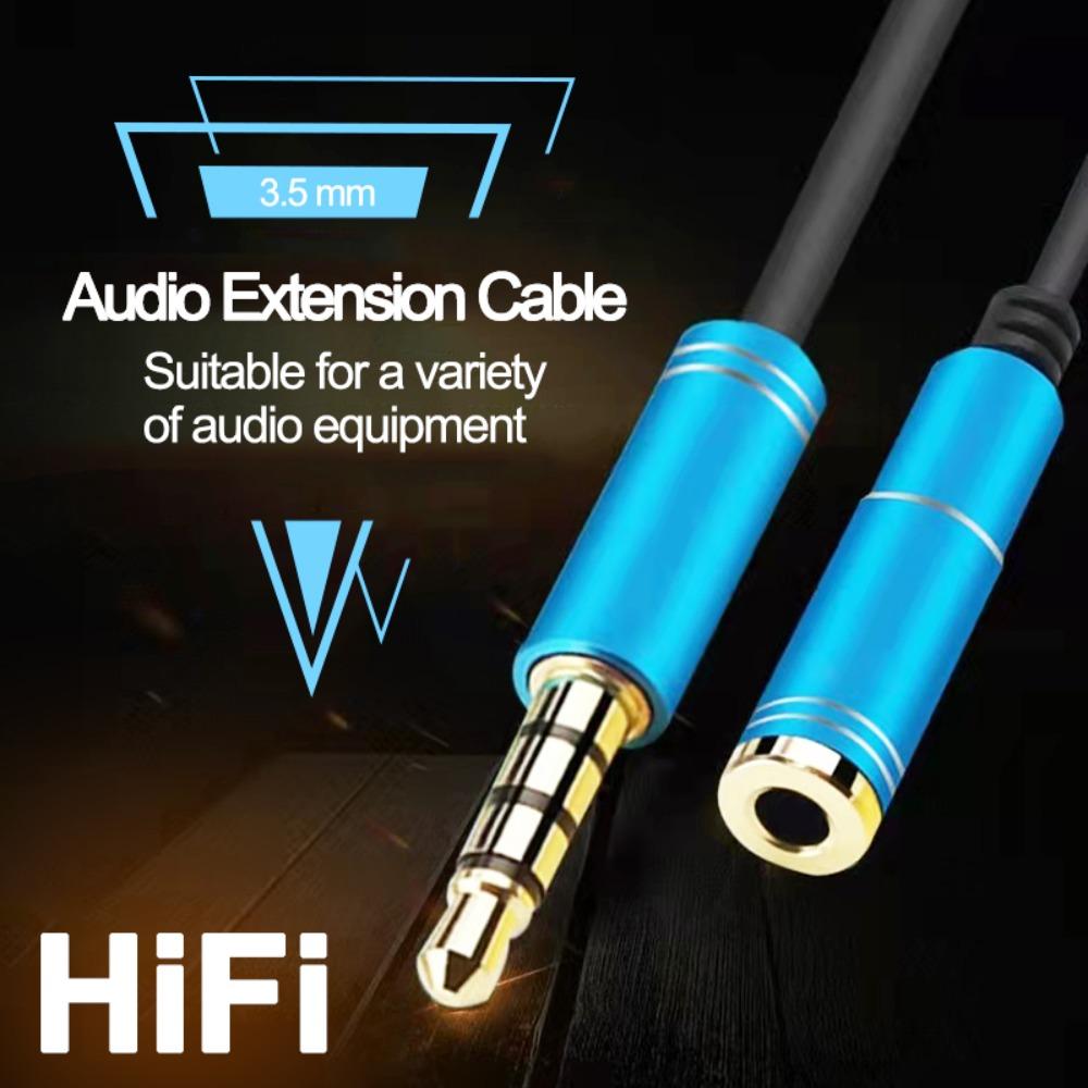 Шнур-удлинитель «папа-мама» Удлинительный аудиокабель Соединительный кабель AUX-кабель Шнур для наушников