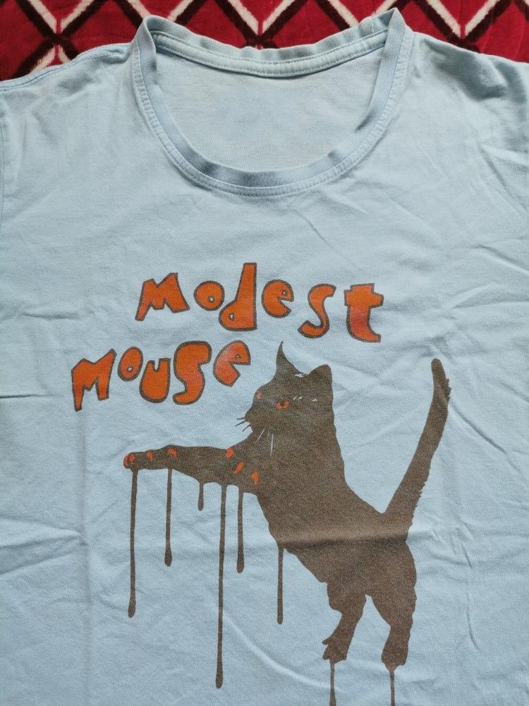 Collection Modest Mouse Band Funny Blue S-2345XL T-shirt Unisex T-Shirt