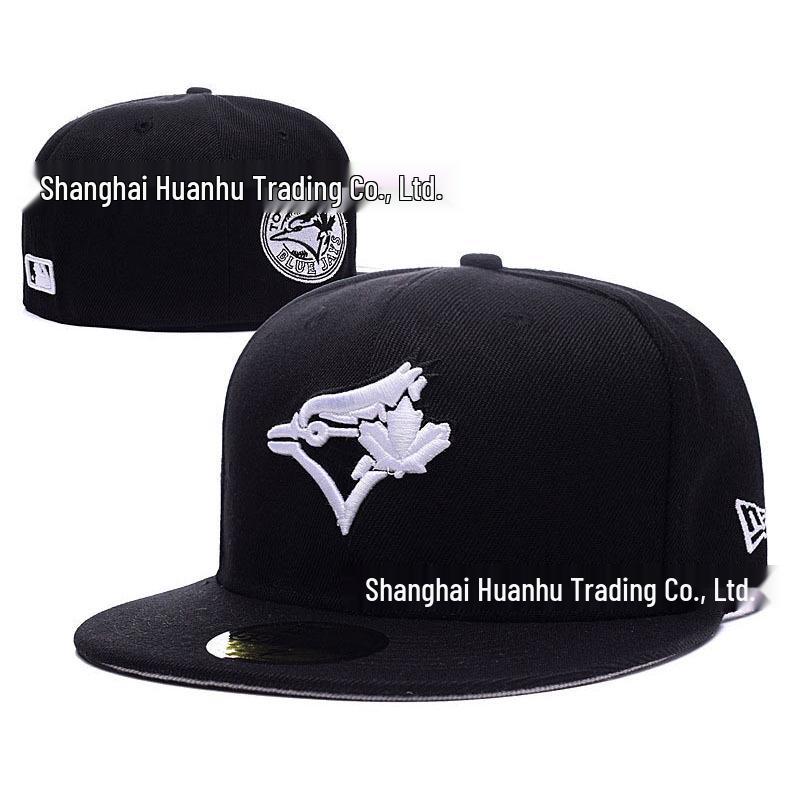 Кепка Toronto Blue Jays с прямым козырьком MLB - Вышитая бейсболка команды