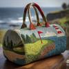 New Tennis Series Short-haul Portable Printed Travel Bag Multifunctional Sports Fitness Bag