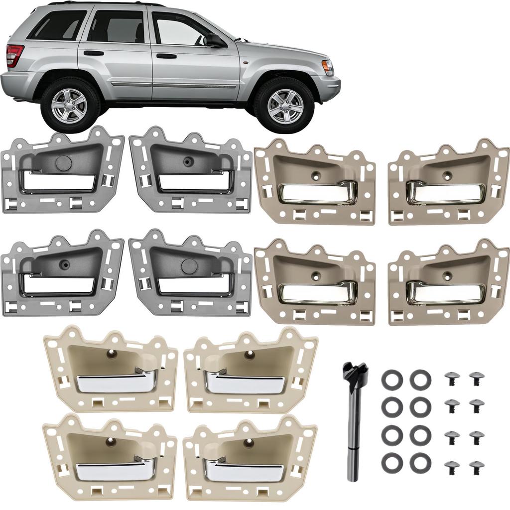 DHA65224 Interior Door Handle Repair Kit for 2005-2010 Jeep Grand Cherokee 1JV46