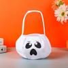 Trick or Treat Halloween Candy Bag Ghost Trick-Or-Treat Candy Basket Pumpkin Candy Bucket  Gift