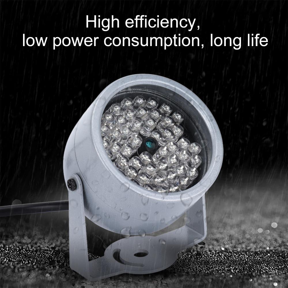 Заполняющий свет 12 В 48 светодиодов Вспомогательный свет Осветительное устройство Инфракрасная лампа Мониторинг камеры