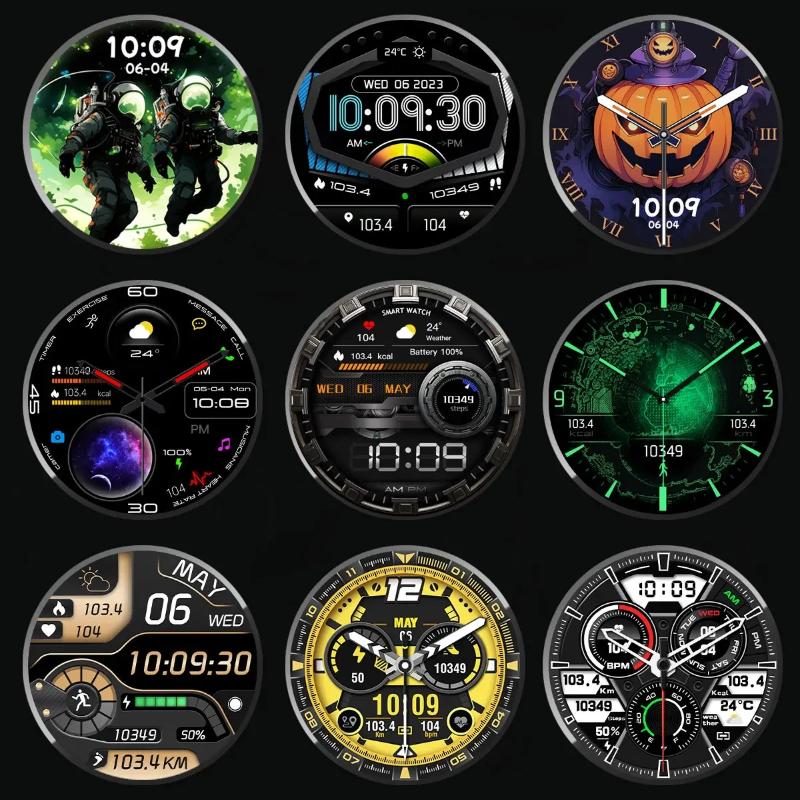 2025 New Outdoor Professional GPS Trajectory Smart Watch 1.5"HD Screen Waterproof Bracelet BT Call Smartwatch Men for Android IOS