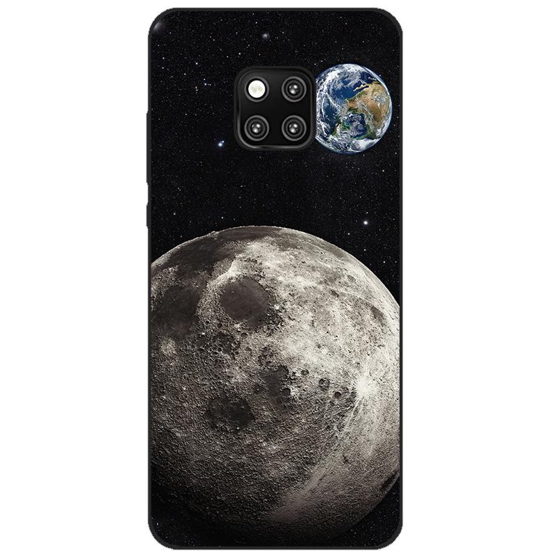 Case For Huawei Mate 20 pro case cover Silicone bumper on For Huawei Mate 20 pro Cover Coque Capa for mate20 flower