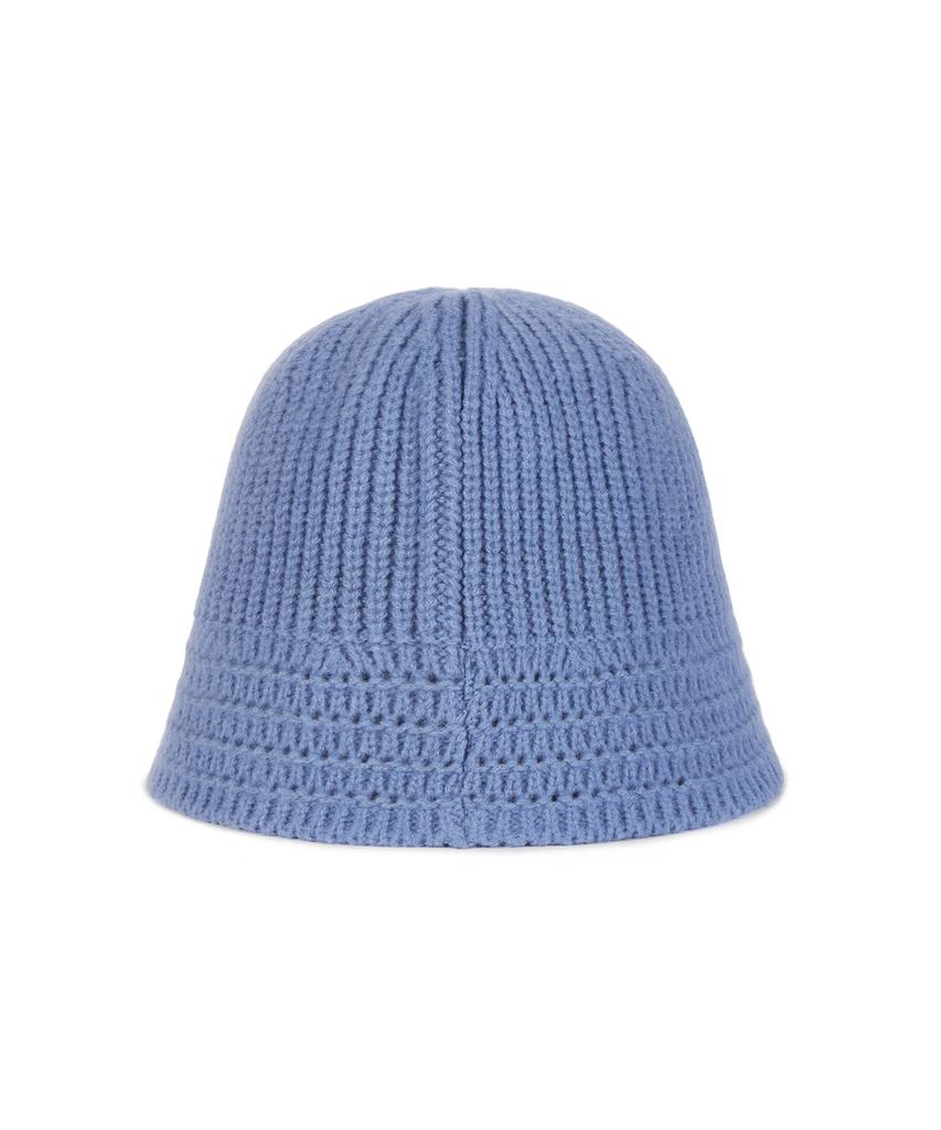 Кепка-ведро Bajal Va Square Applique Knit Hat Небесно-голубой