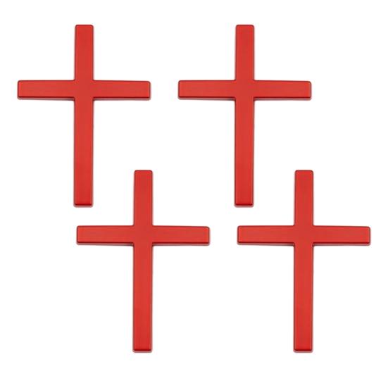 Христианская наклейка на автомобиль 3D значок самоклеящаяся эмблема из сплава наклейка для кузова крыла хвоста для покрытия царапин металлическая автоаксессуар