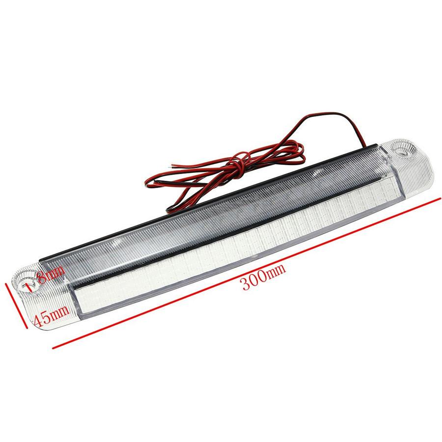 Универсальный 12V Автомобильный 18 LED Стоп-сигнал Третий 3-й Высокий Монтаж Задний Фонарь Бар Красный