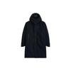 Logo Printed Mid-Length Hooded Jacket Men Jackets Black 940160-01